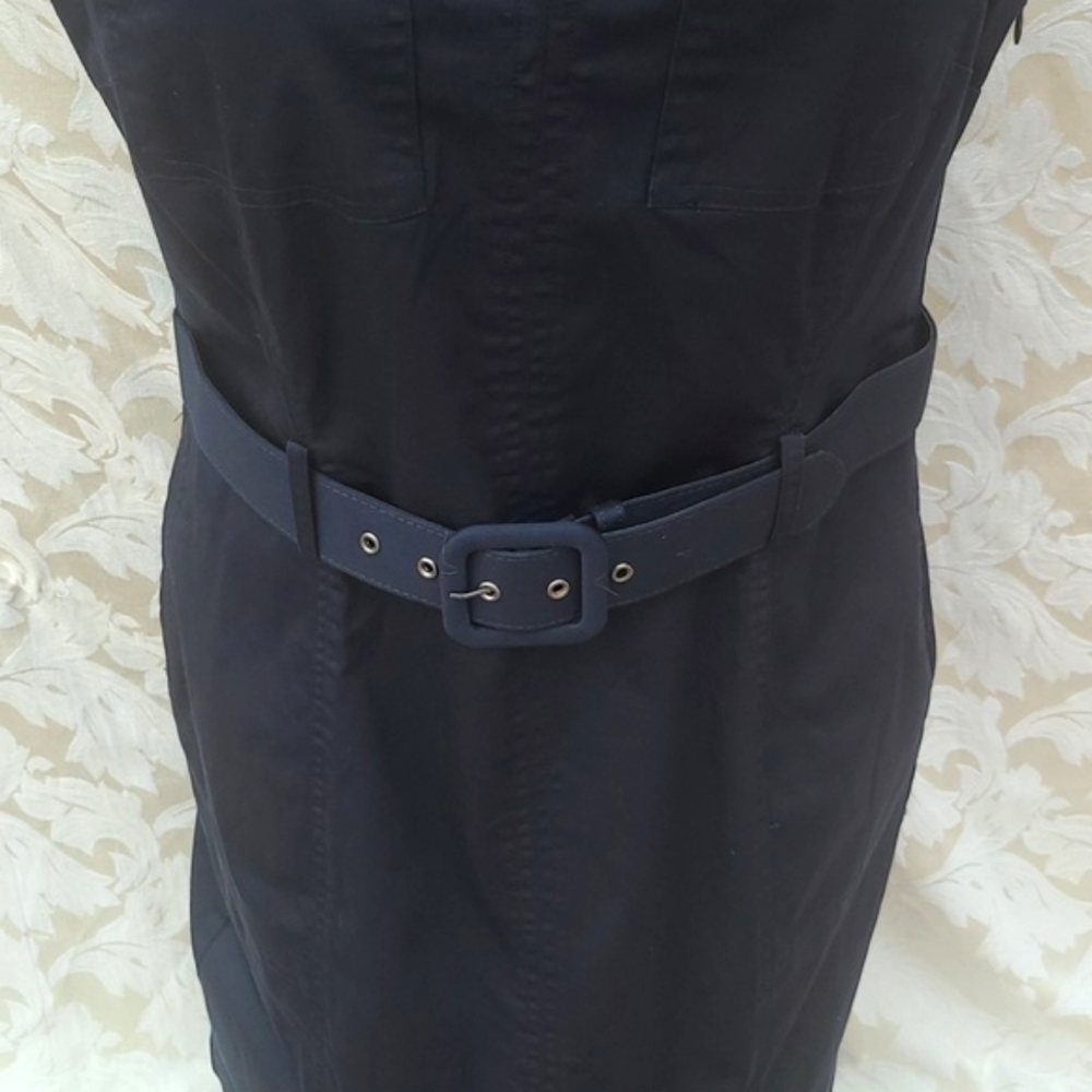 Banana Republic Dark Navy Dress - Picture 4 of 7